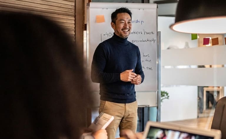 Une session de cohorte entre dirigeants industriels